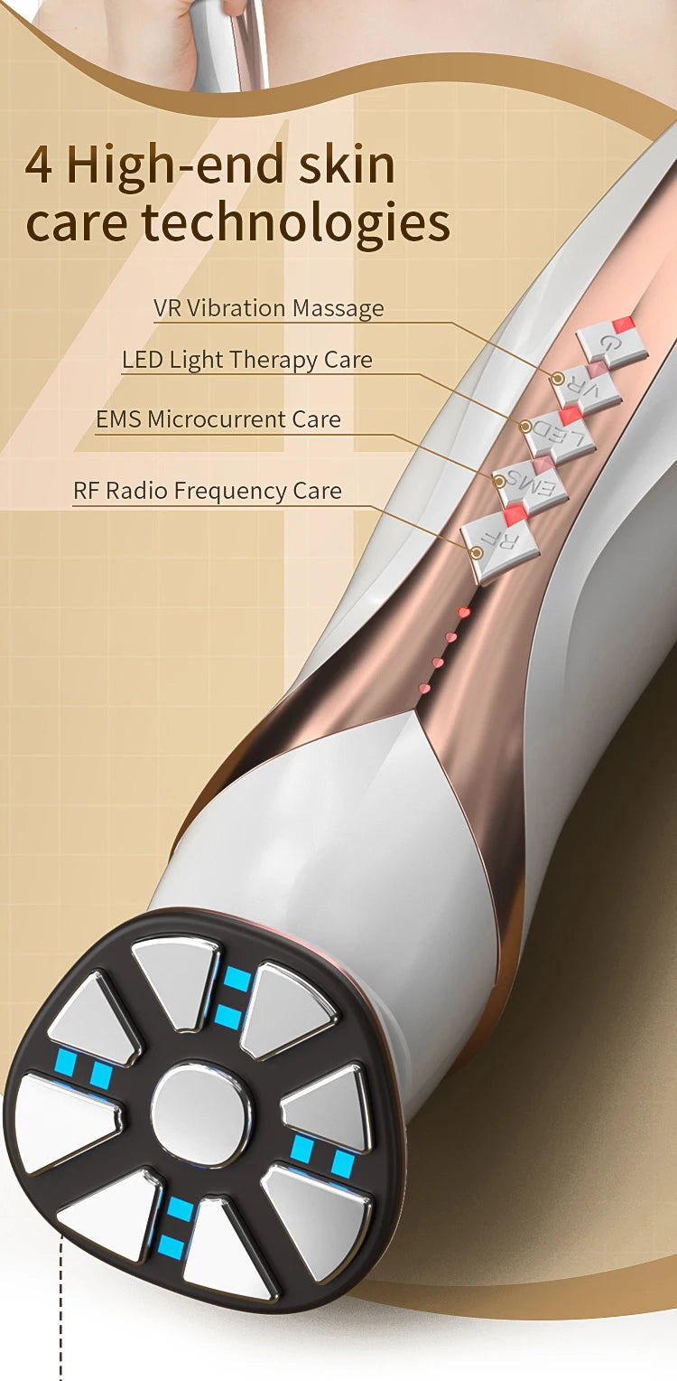 EMS RF Facial Massager